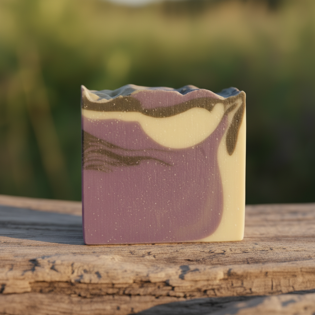 Black Raspberry Vanilla-Handcrafted Soap Bar