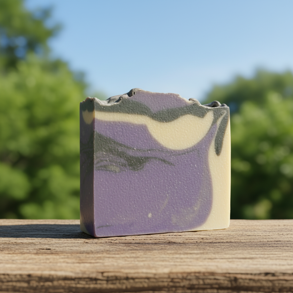 Black Raspberry Vanilla-Handcrafted Soap Bar