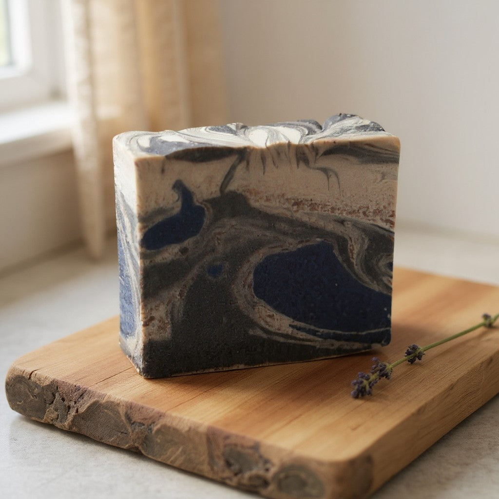 Blue Marble-Bathin' Beauty Vitamin Soap