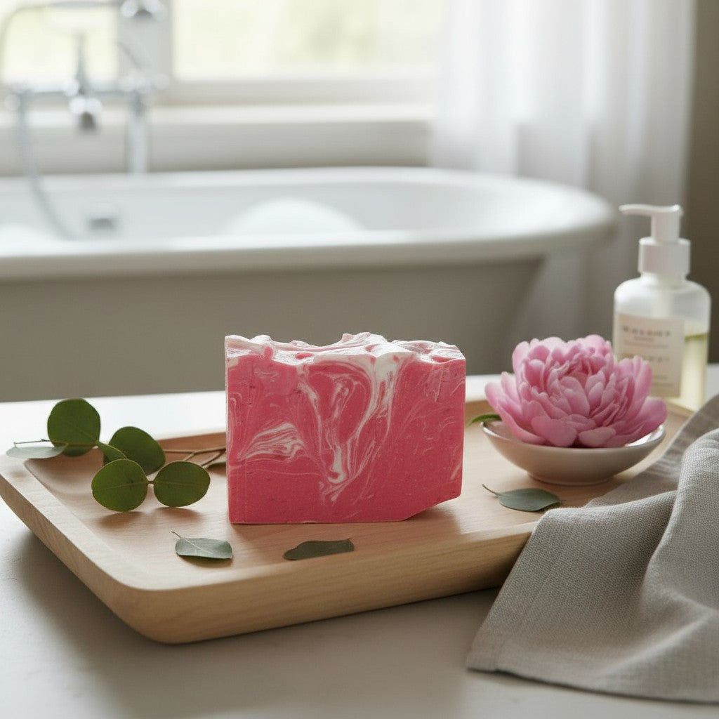 Candy Cane-Bathin' Beauty Vitamin Soap