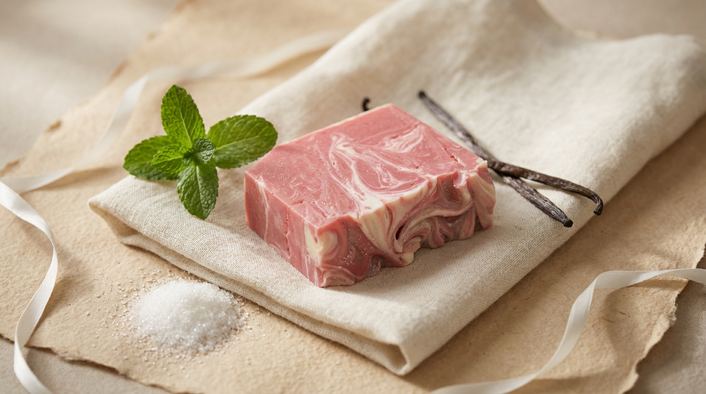 Candy Cane-Bathin' Beauty Vitamin Soap