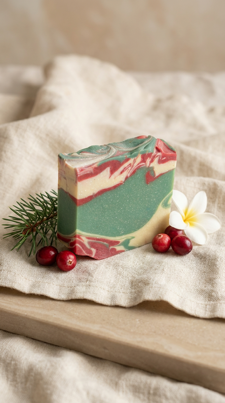 Christmas Forest-Bathin' Beauty Vitamin Soap