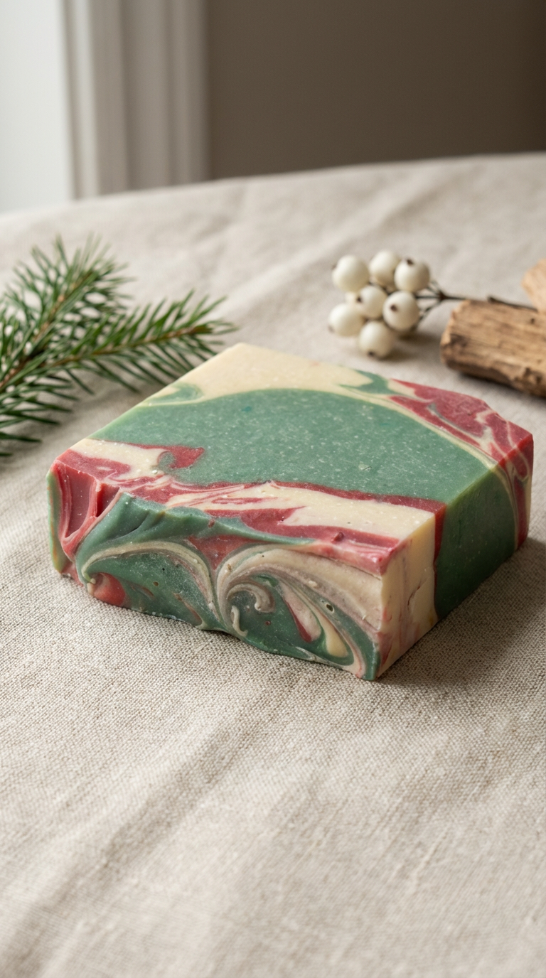 Christmas Forest-Bathin' Beauty Vitamin Soap
