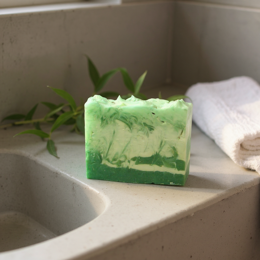 Eucalyptus & Cotton-Bathin' Beauty Vitamin Soap