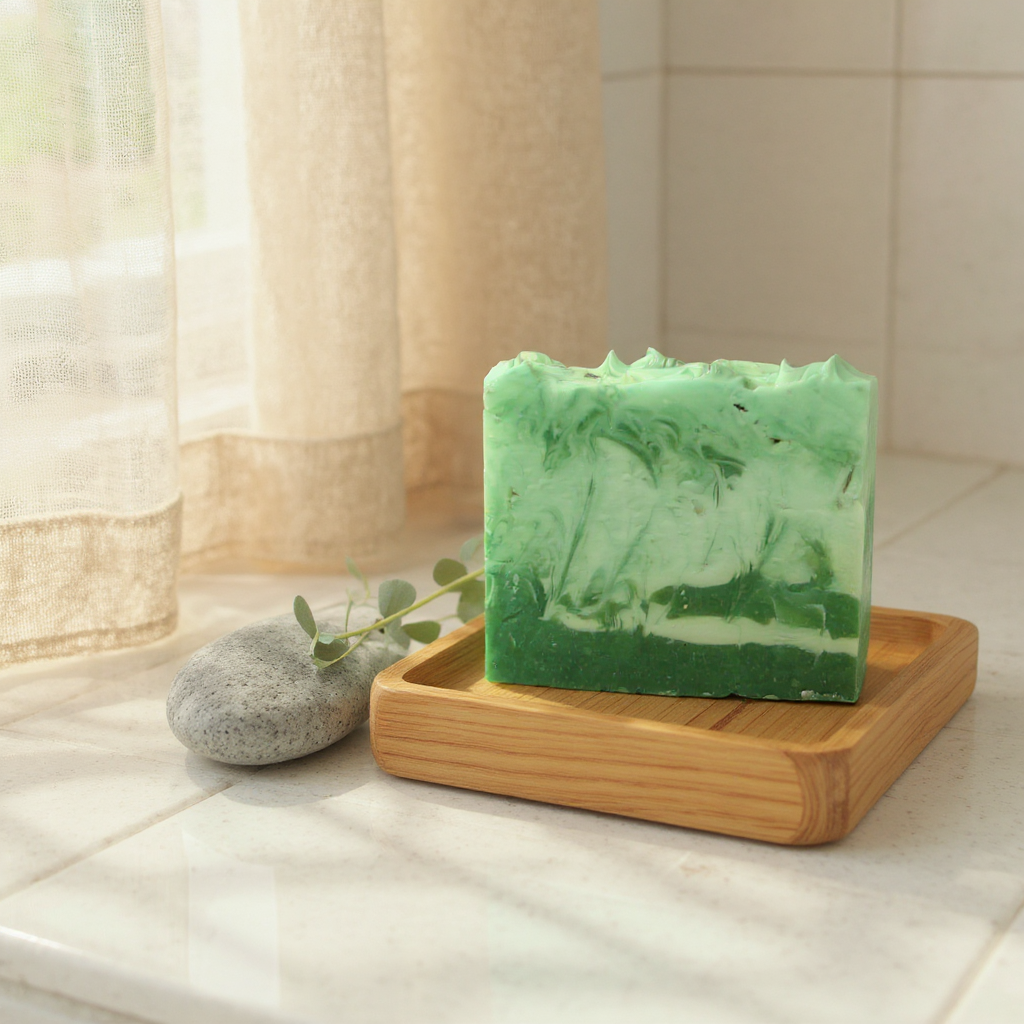 Eucalyptus & Cotton-Bathin' Beauty Vitamin Soap