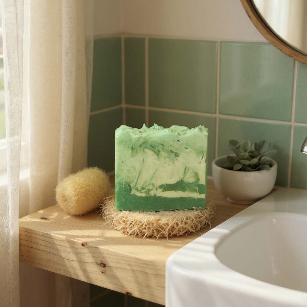 Eucalyptus & Cotton-Bathin' Beauty Vitamin Soap