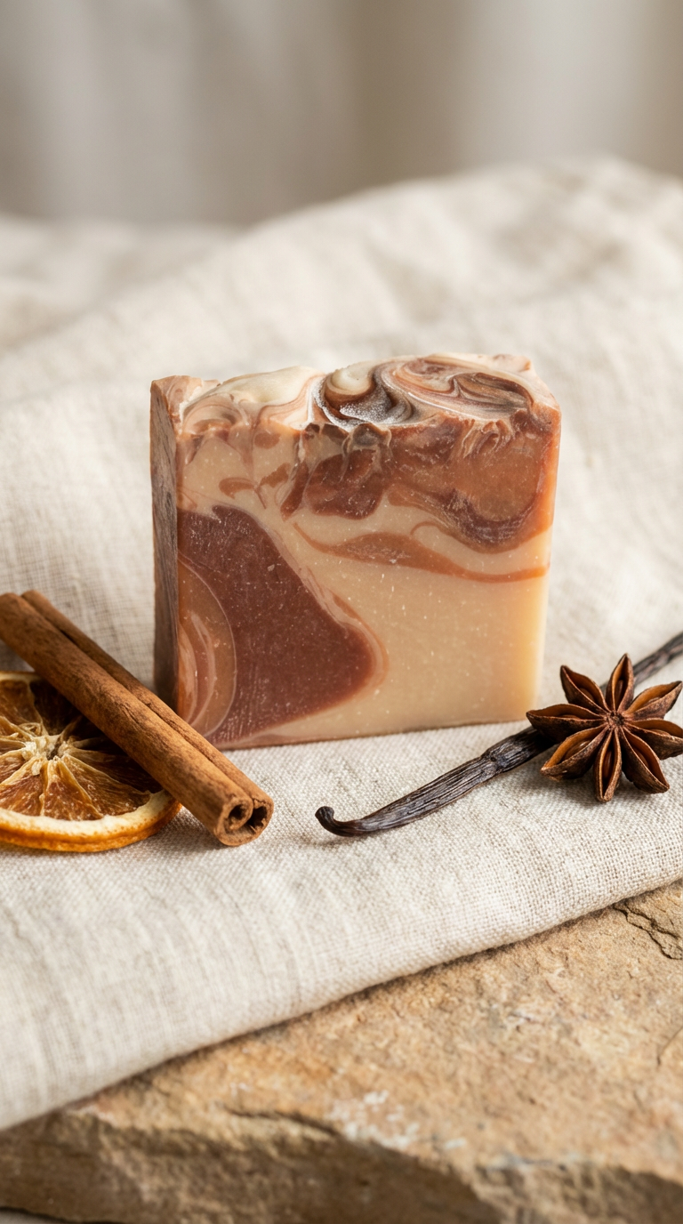 Gingerbread-Bathin' Beauty Vitamin Soap