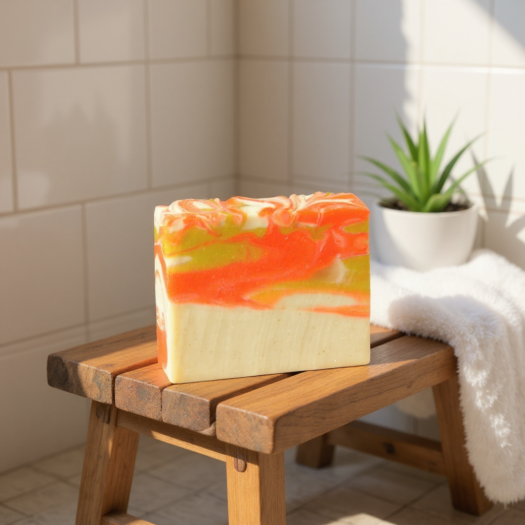 Honeysuckle-Bathin' Beauty Vitamin Soap
