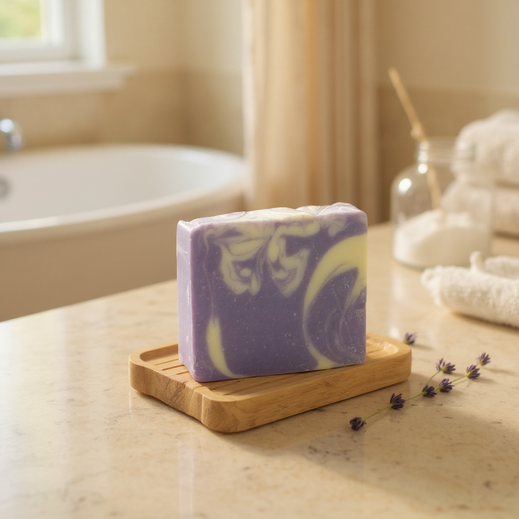 Lavender-Bathin' Beauty Vitamin Soap