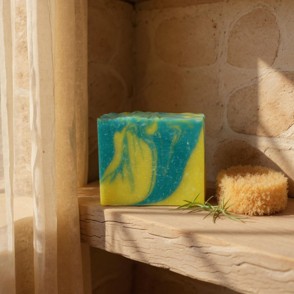 Lemon Eucalyptus-Bathin' Beauty Vitamin Soap