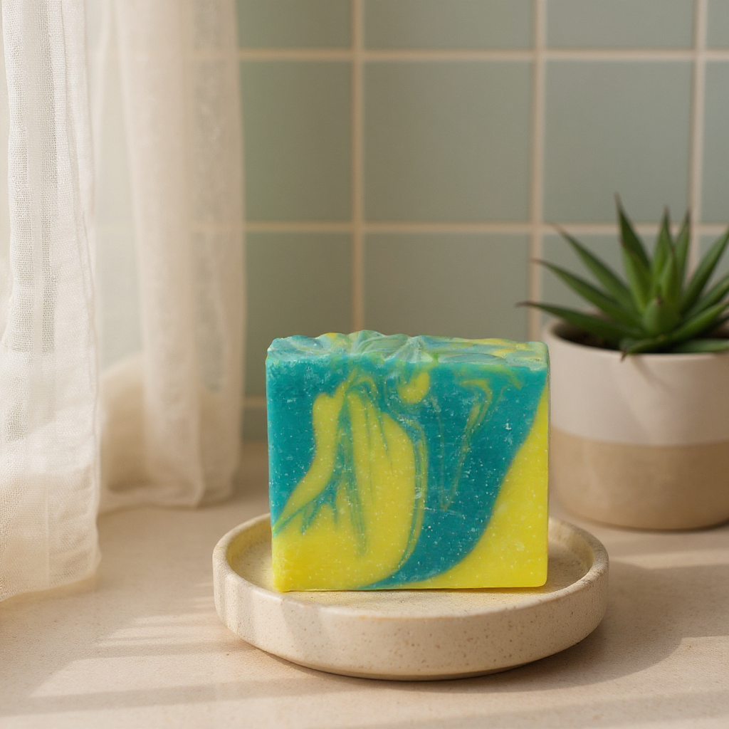 Lemon Eucalyptus-Bathin' Beauty Vitamin Soap