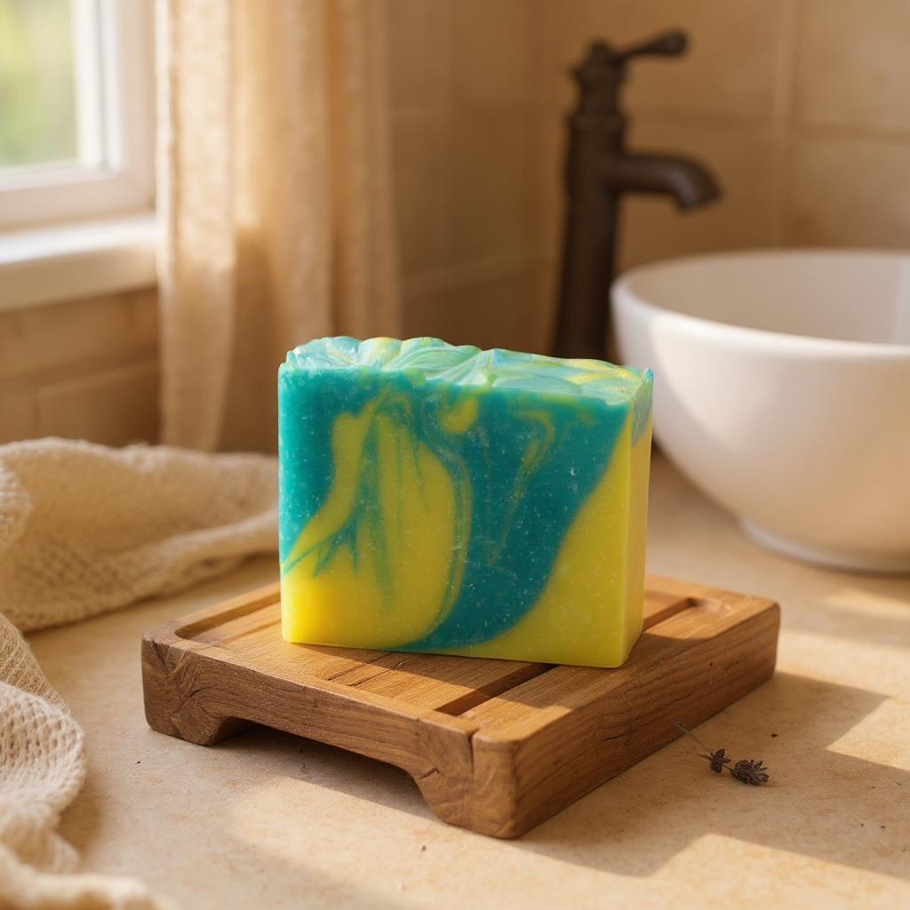 Lemon Eucalyptus-Bathin' Beauty Vitamin Soap
