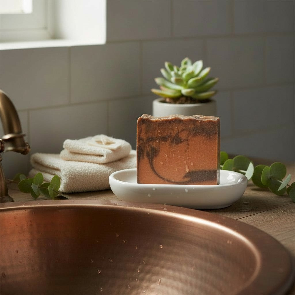 Pumpkin Brown Sugar-Bathin' Beauty Vitamin Soap