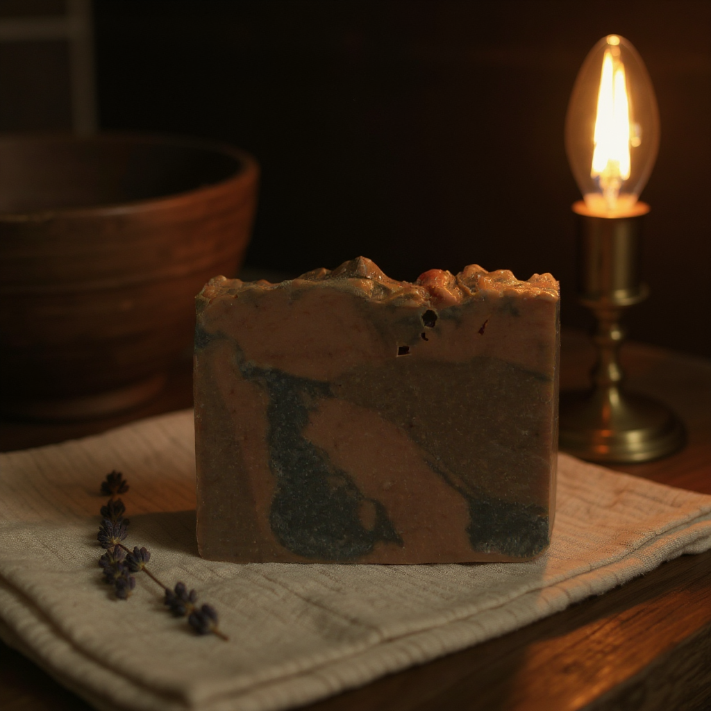 Rich Mahogany-Bathin' Beauty Vitamin Soap