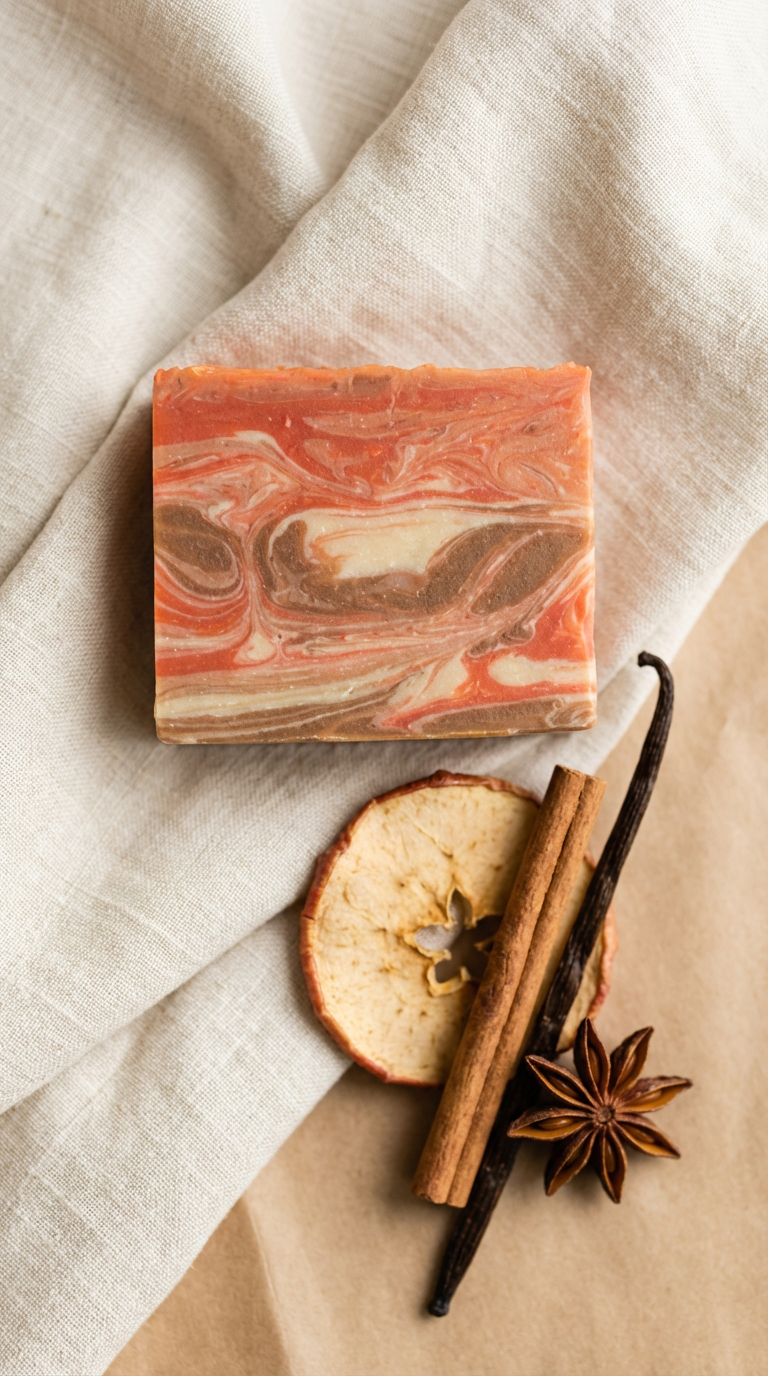 Vanilla Apple Cinnamon-Bathin' Beauty Vitamin Soap
