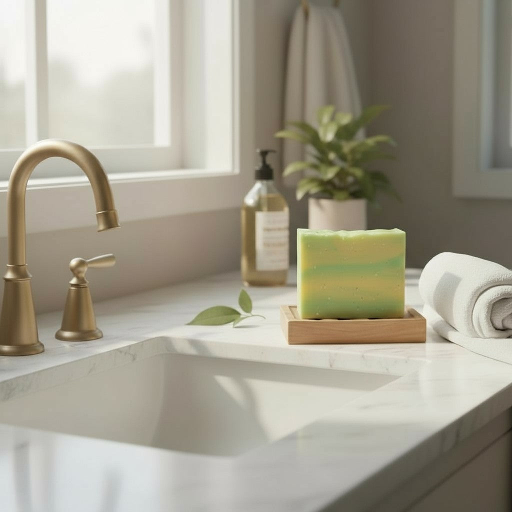 Lemongrass-Bathin' Beauty Vitamin Soap