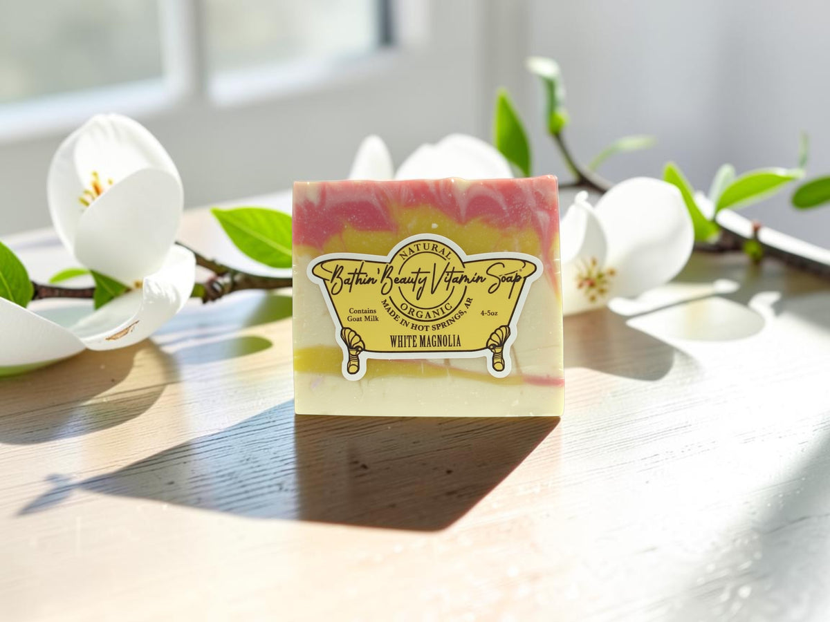 White Magnolia-Bathin' Beauty Vitamin Soap